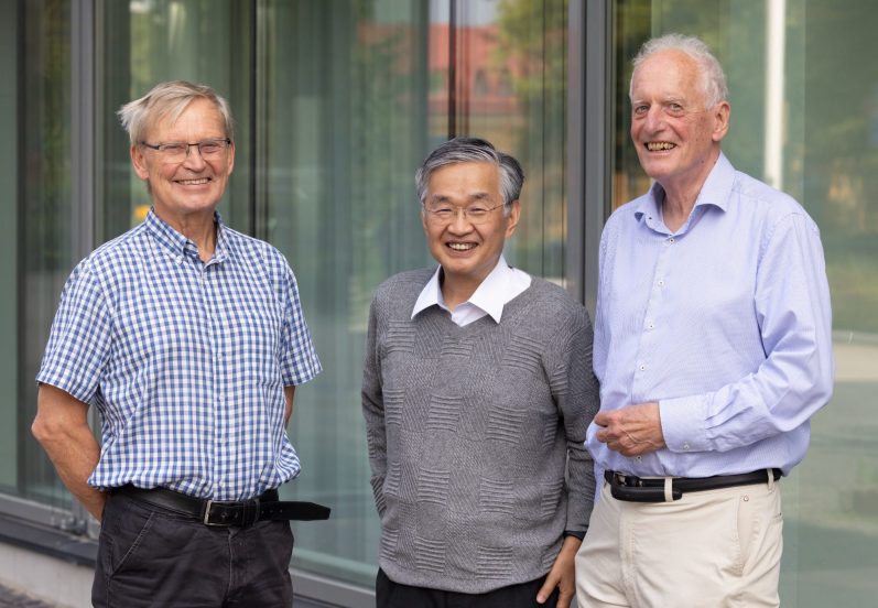 Scientific founders from left to right: Carl-Henrik Heldin, Kohei Miyazono and Bengt Westermark Scientific founders from left to right: Carl-Henrik Heldin, Kohei Miyazono and Bengt Westermark